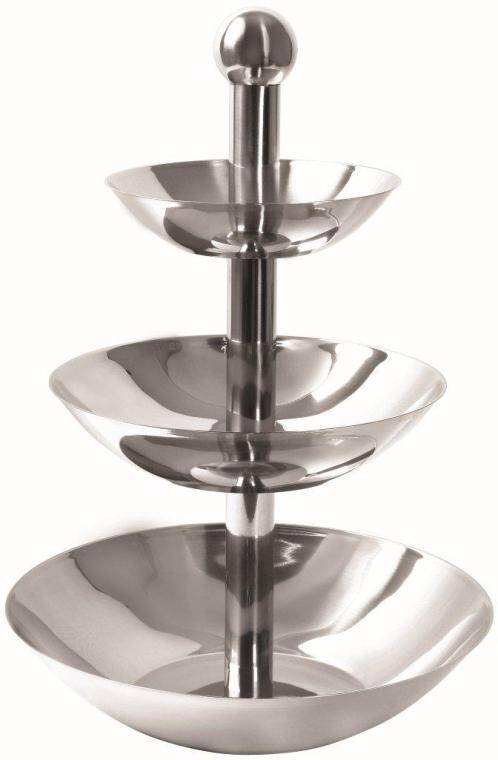 3 TIER FRUIT STAND diam. 380 mm  CENA DO WYPRZEDANIA STOKU