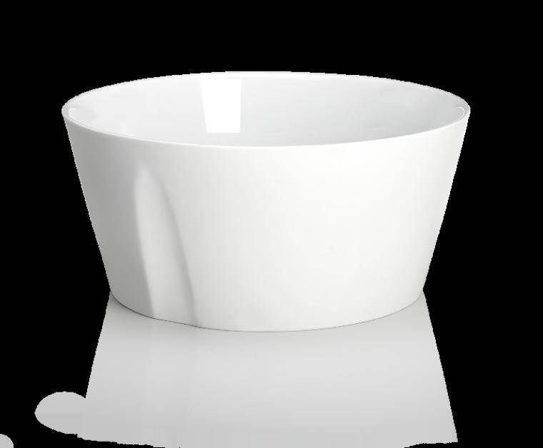 LA VAISSELLE DE L ECONOME BLANCHE STRAIGHT BOWL cap. 1,3 l