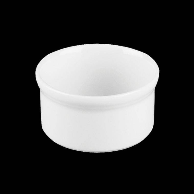 WHITE COOKWARE RAMEKIN poj. 90 ml; śr 70 mm; szer. 70 mm; CH-WHCWSRKN