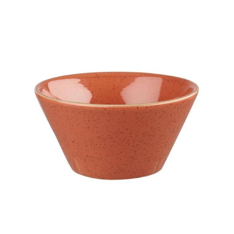 STONECAST SPICED ORANGE Zest Snack Bowl 12oz cap. 340 ml