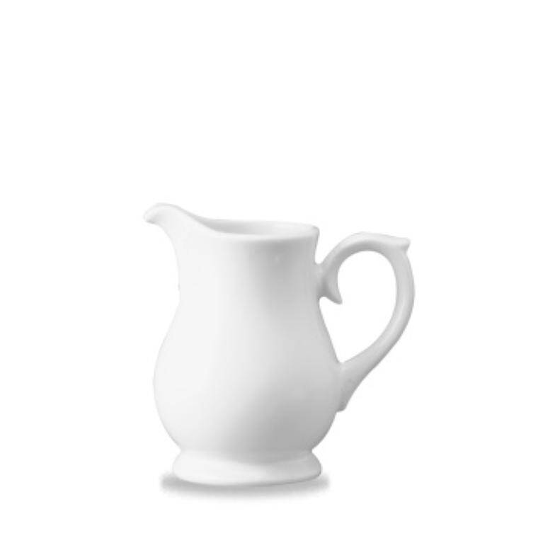 WHITE Sandringham Jug/Creamer cap. 280 ml