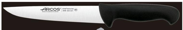 2900 BUTCHER KNIFE BLACK 200 mm