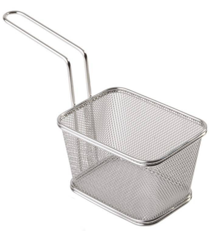 STAINLESS STEEL FRY BASKETS 135x105 mm