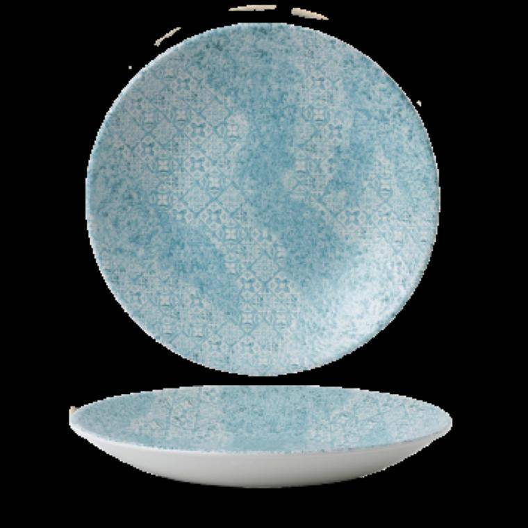 AQUAMARINE Deep Coupe Plate diam. 255 mm