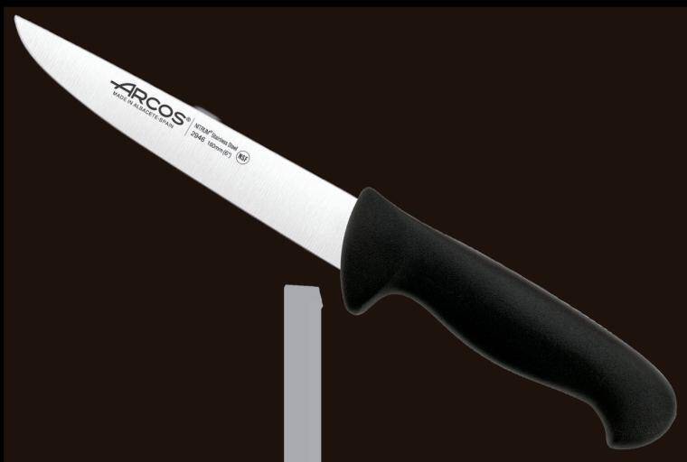 2900 BUTCHER KNIFE BLACK 160 mm