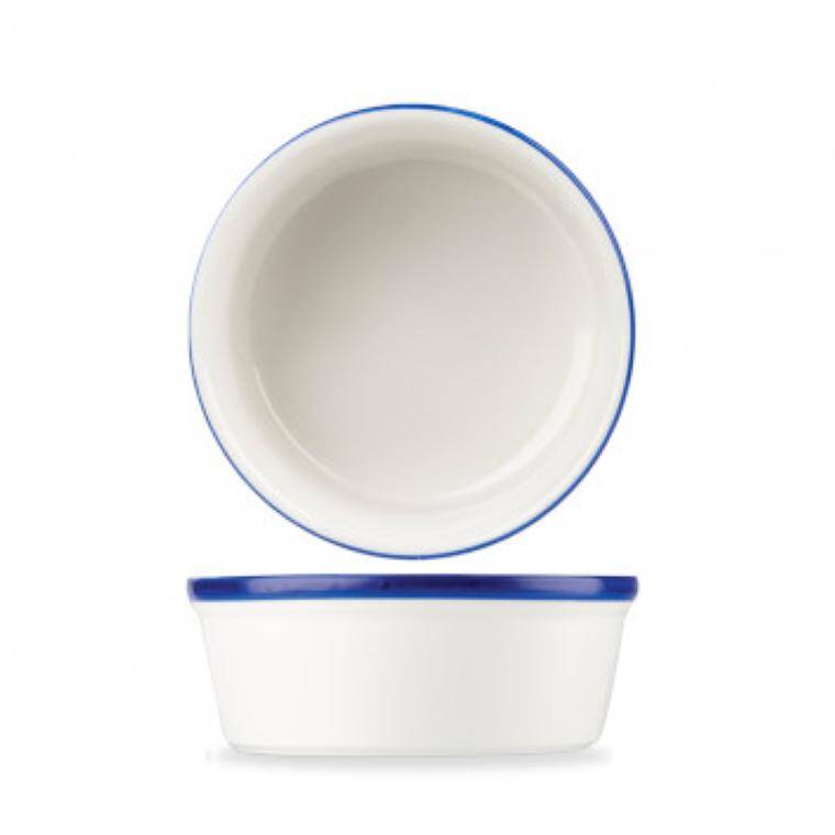 RETRO BLUE Round Pie Dish cap. 500 ml