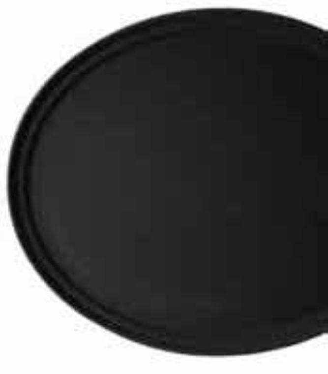 TRAY VL 36CM RND RNS-BLACK  CENA DO WYPRZEDANIA STOKU