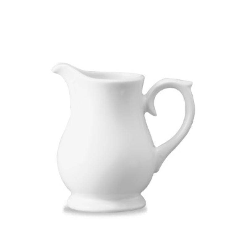 WHITE Sandringham Jug/Creamer cap. 560 ml