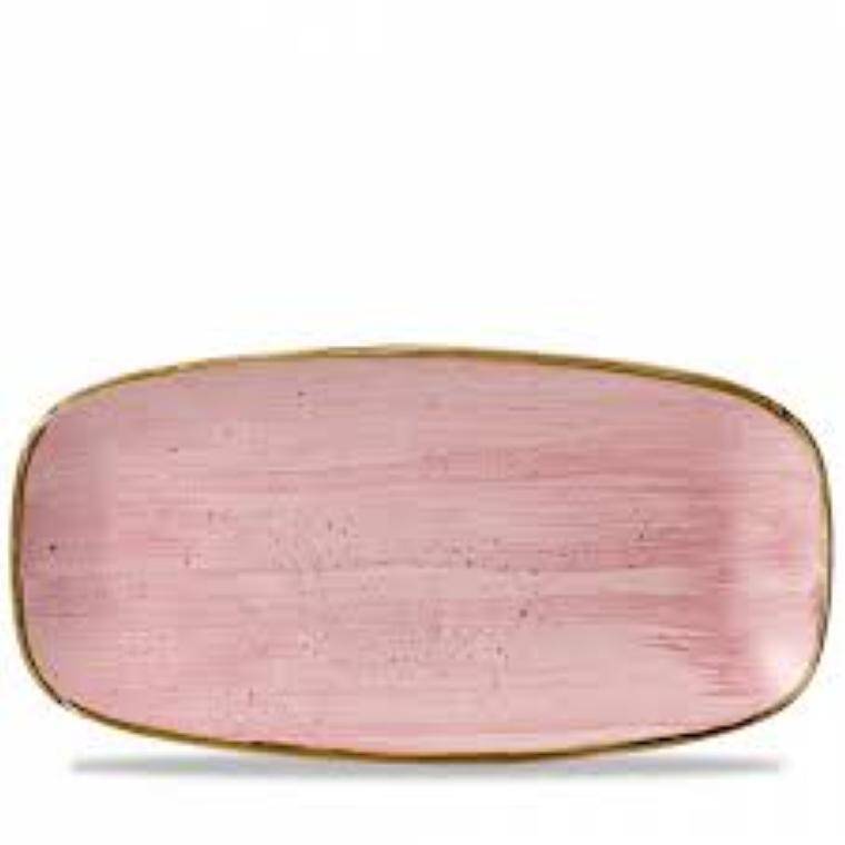 STONECAST PETAL PINK CHEF'S OBLONG PLATTER 189x355 mm