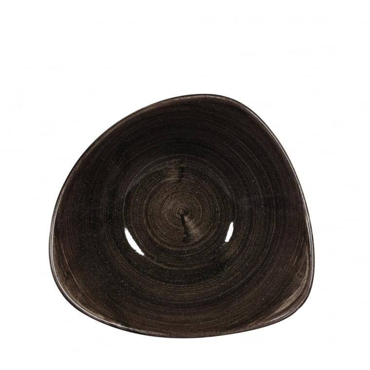 STONECAST PATINA IRON BLACK Triangle Bowl cap. 600 ml