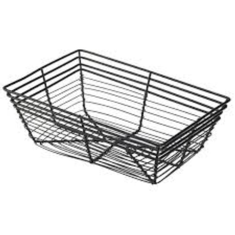 Table Pres Wire Basket, Rectangular 23 x 15 x 7.5cm 150x230 mm