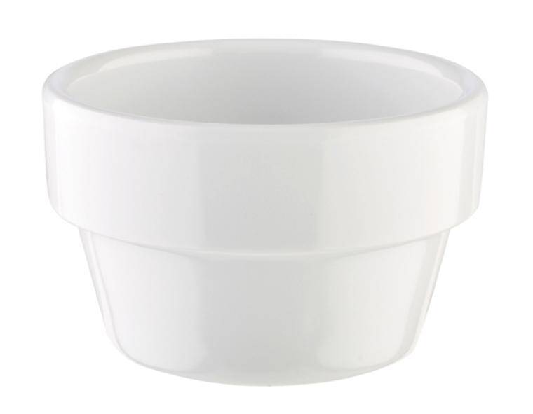 AB-84470 FLOWER POT MISECZKA 4CL BIAŁ.