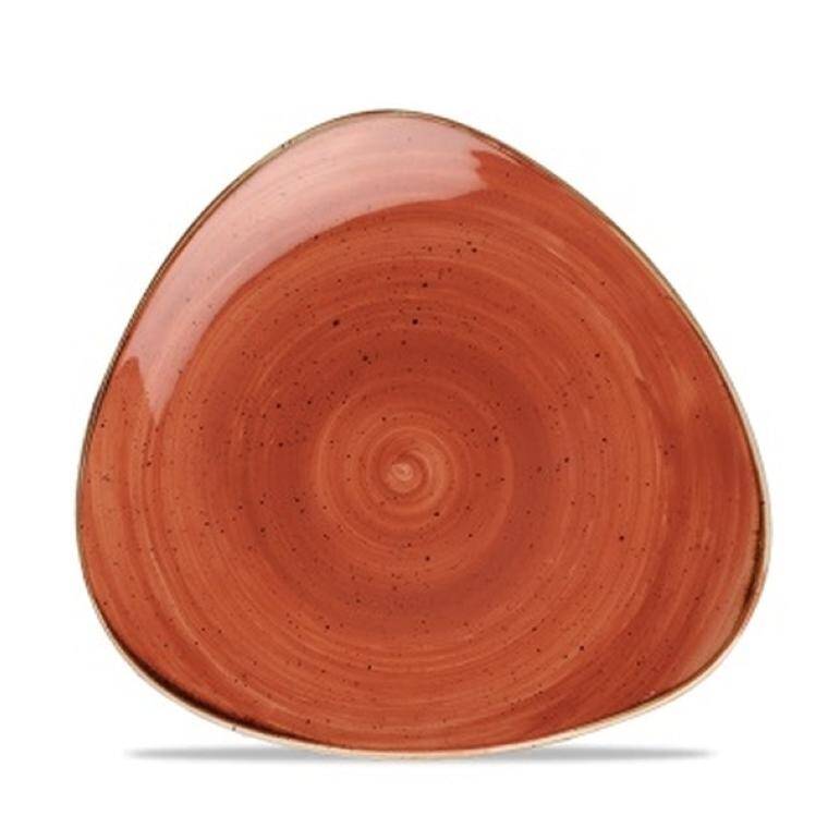 STONECAST SPICED ORANGE TALERZ TRÓJKĄTNY śr 229 mm; szer. 229 mm; CH-SSOSTR9