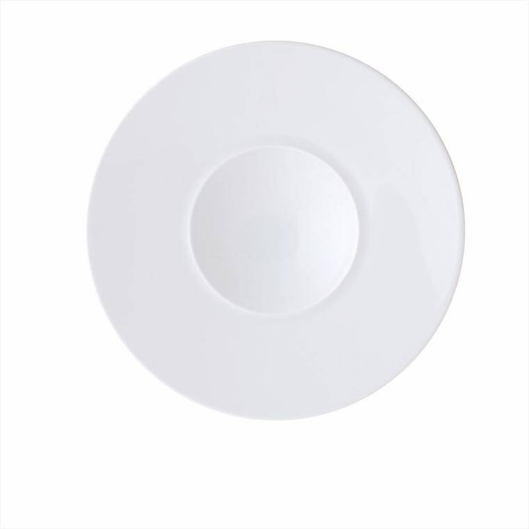 DAZZLE WHITE DEEP PLATE cap. 200 ml  CENA DO WYPRZEDANIA STOKU