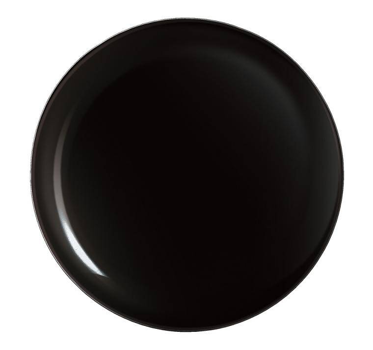 DIWALI black DINNER PLATE 25 CM BLACK DIWALI