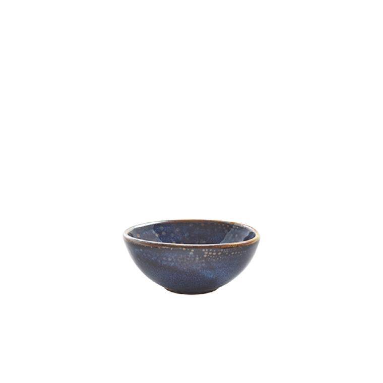 Terra Tableware Terra Porcelain Aqua Blue Organic Ramekin 85ml/3oz cap. 85 ml