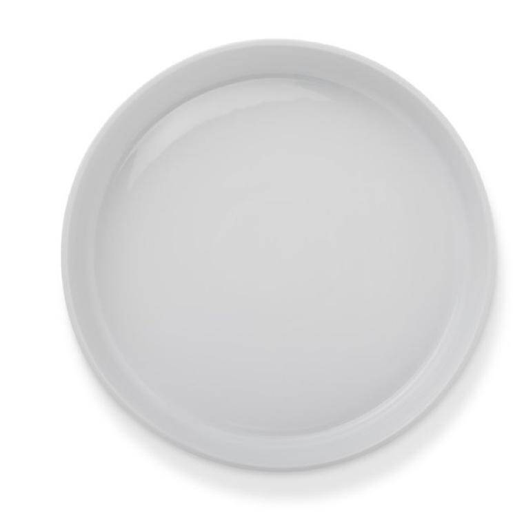 LA VAISSELLE DE L ECONOME BLANCHE LARGE DEEP PLATE cap. 1,3 l