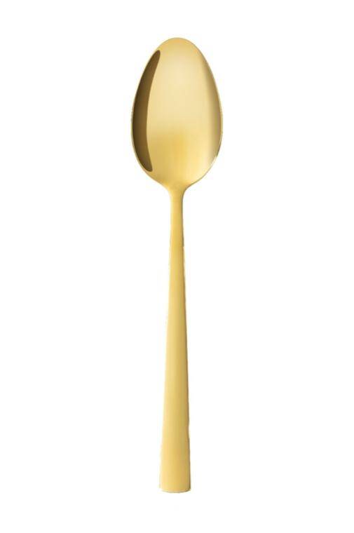 PRATO GOLD TABLE SPOON - SET 12 PCS 202 mm  CENA DO WYPRZEDANIA STOKU