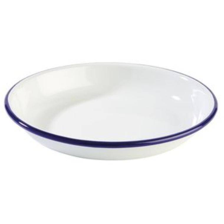 ENAMELWARE DEEP PLATE diam. 240 mm