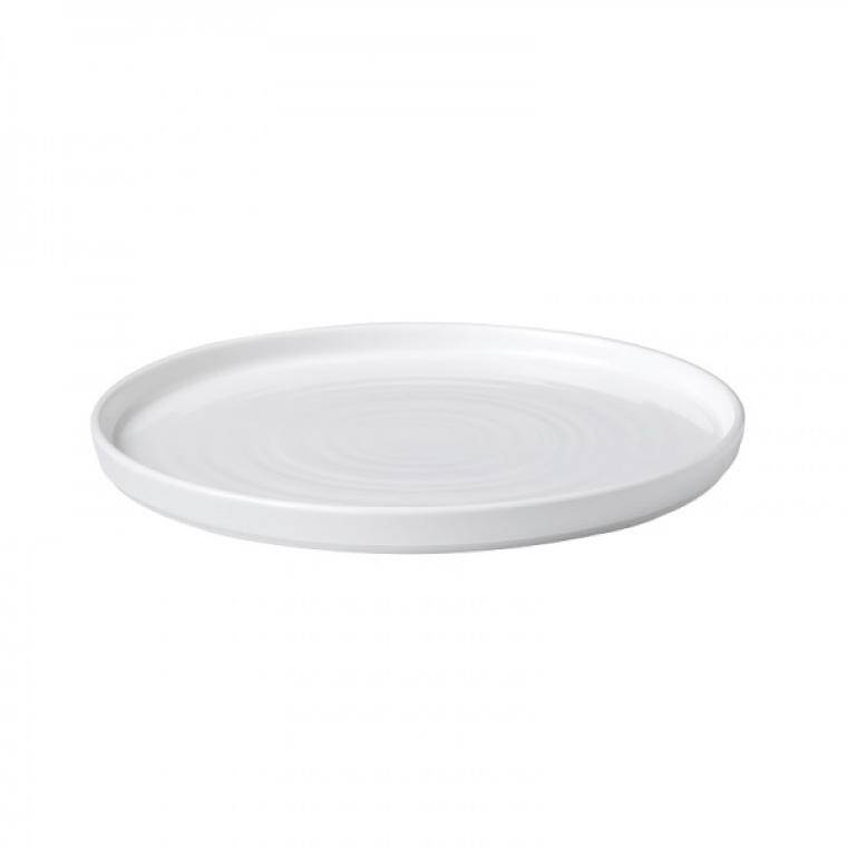 WHITE Walled Chefs Plate diam. 260 mm