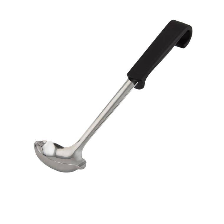 Kitchenware Genware Plastic Handle Sauce Ladle Black cap. 35 ml