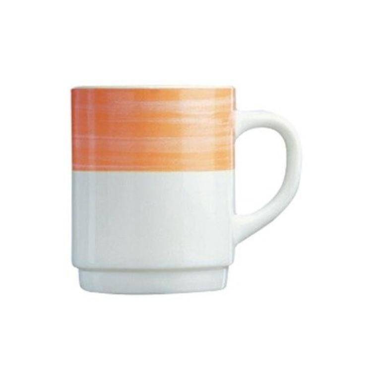 BRUSH ORANGE MUG cap. 250 ml