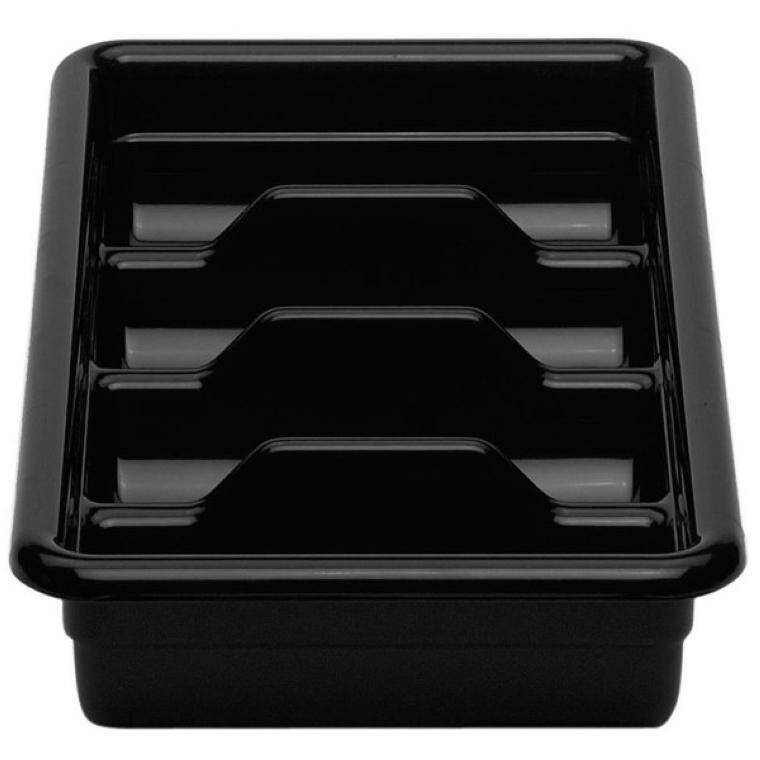 CAMBOX CUTLERY 4COMP RG-BLACK ; CA-1120CBR110