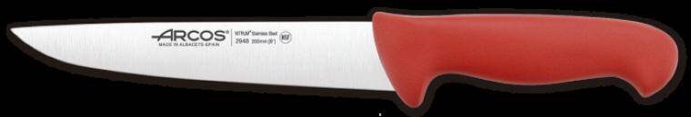 2900 BUTCHER KNIFE RED 200 mm