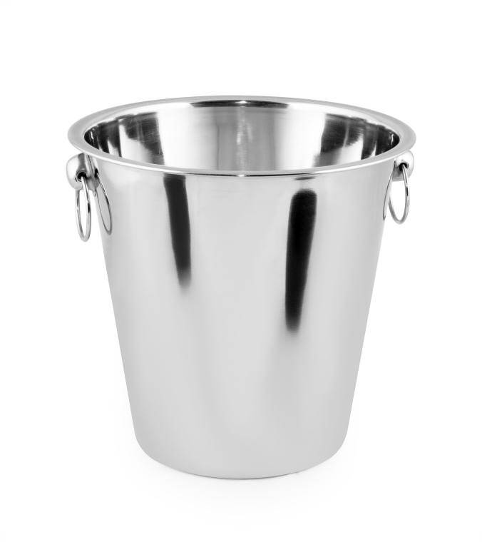 CHARMS, CHAMPAGNE BUCKET, STAINLESS STEEL, diam. 217 mm, h. 206 mm