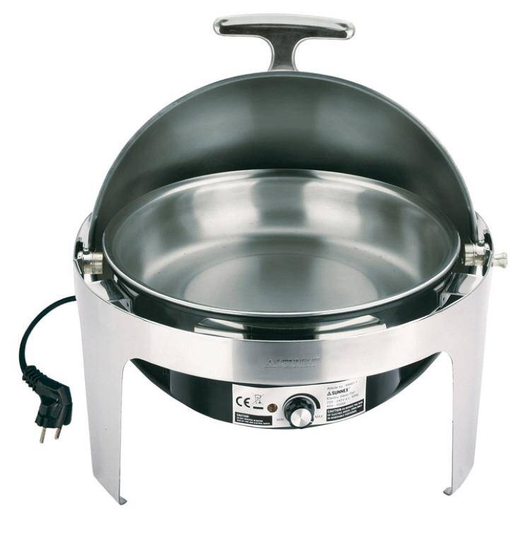 ELITE ROLLTOP CHAFING DISH -ELITE- diam. 360 mm  DO WYCZERPANIA ZAPASÓW