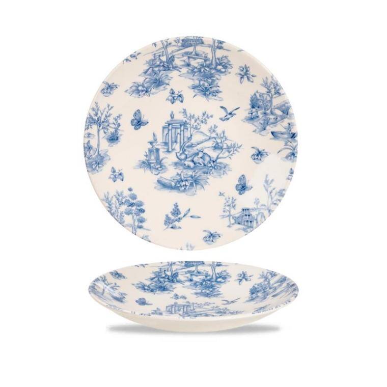 TOILE PRAGUE Toile Deep Coupe Plate diam. 225 mm  Discontinued - Endeavour to supply until Dec 2024