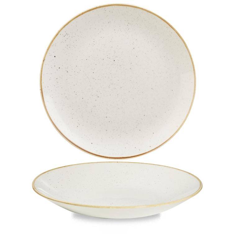 STONECAST BARLEY WHITE Deep Coupe Plate diam. 270 mm