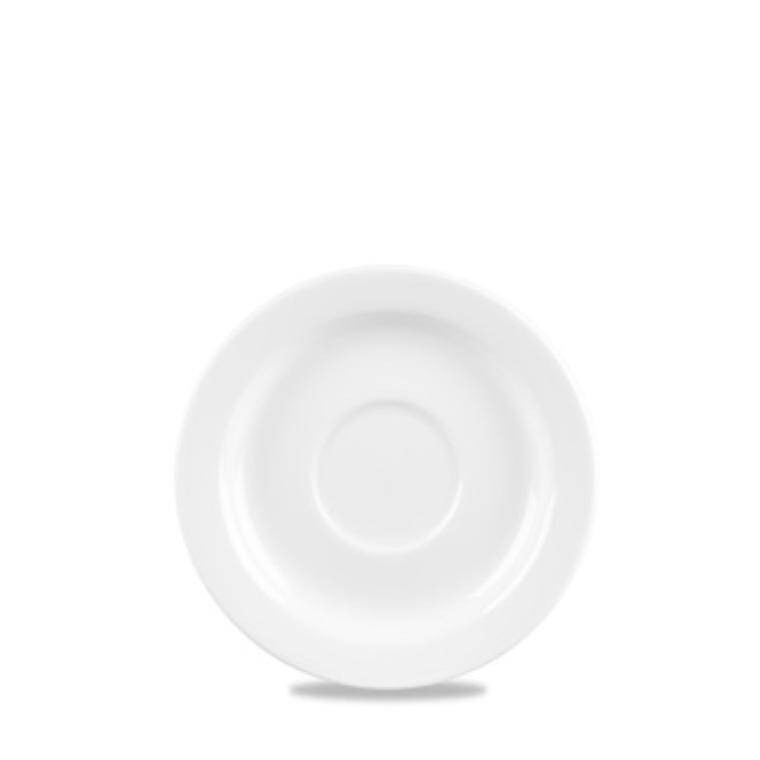 WHITE Saucer diam. 150 mm