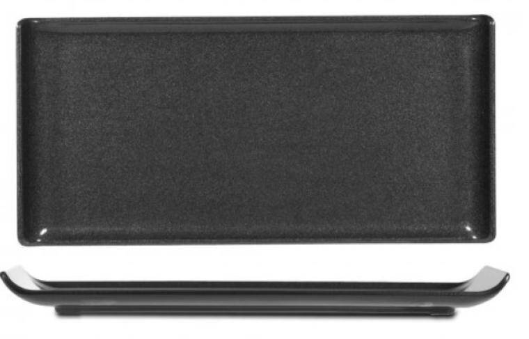 PLASTIC Rectangular Melamine Buffet Tray 300x145 mm