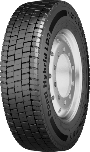 OPONA 205/75R17.5 CONTI HYBRID LD3 124M/122 3PMSF DRIVE Continental (D,C,2,74dB)