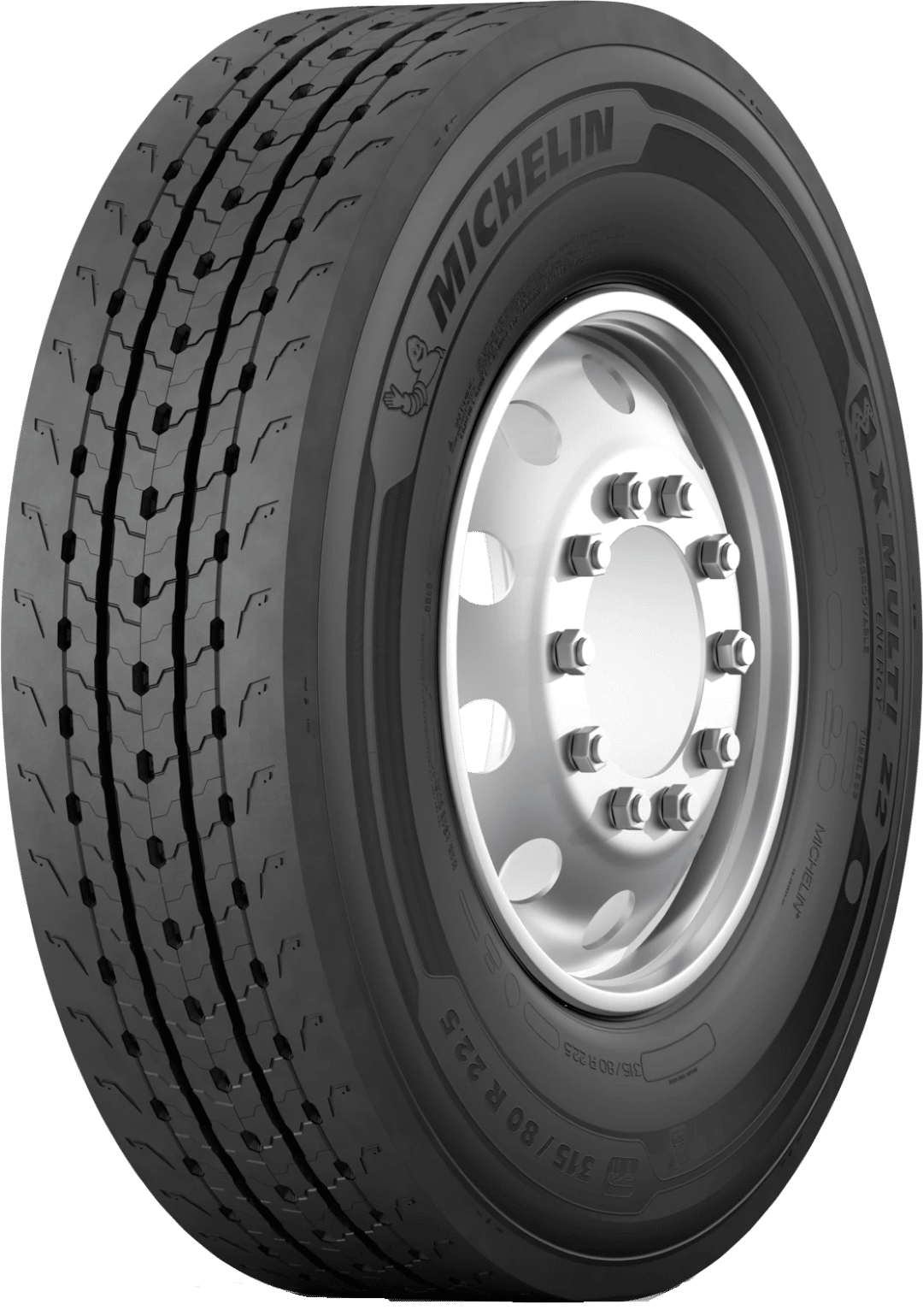 OPONA 315/70R22.5 X MULTI ENERGY Z2 158/150L 3PMSF M+S FRONT Michelin (B,C,2,72dB)