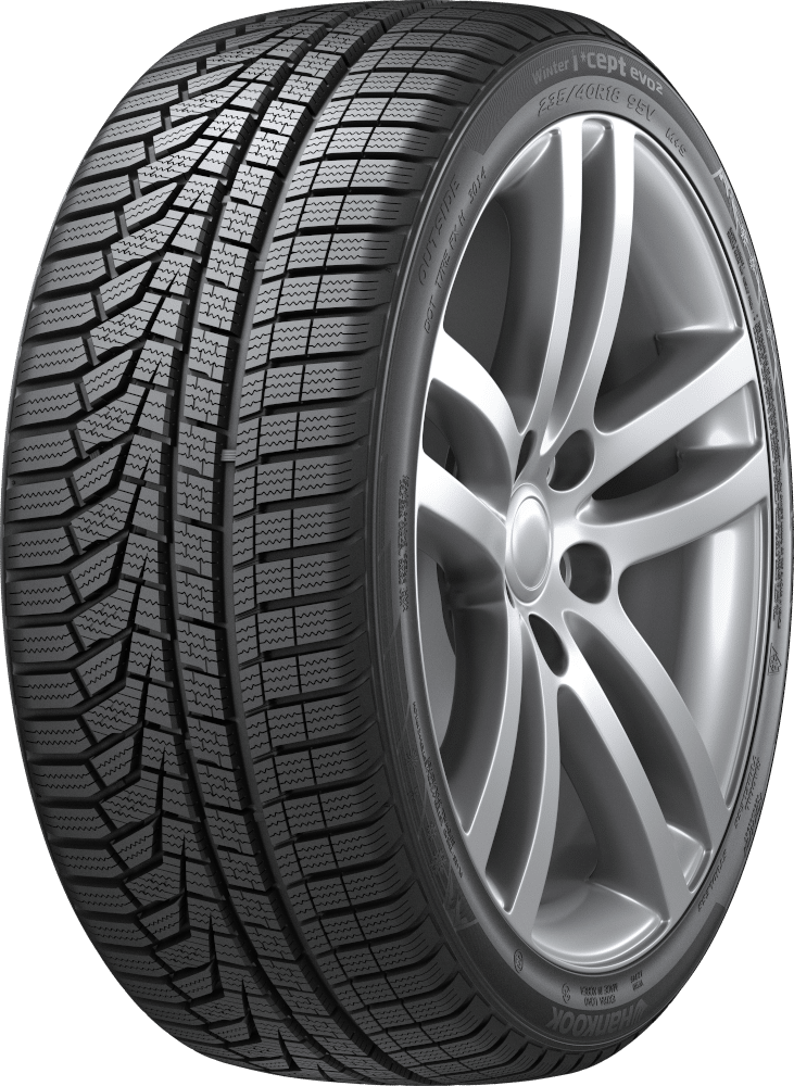 OPONA 225/40R18 W320B Winter i*cept evo2 92V XL RFT FR 3PMSF Hankook (D,C,B,72dB)