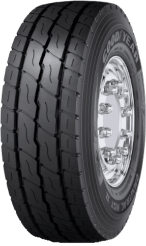 OPONA 445/65R22.5 OMNITRAC MST II 169K M+S TRAILER Goodyear (B,B,71 dB)