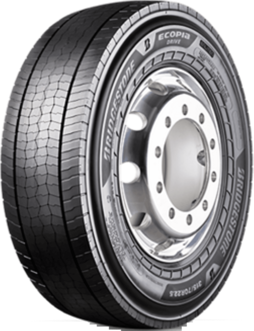 OPONA 315/70R22.5 ECOPIA DRIVE ENLITEN 154L/152M 3PMSF M+S DRIVE Bridgestone (A,B,A,71dB)