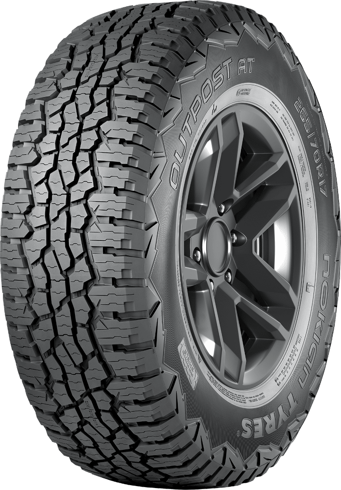 OPONA 275/70R17 OUTPOST AT 121S/118 3PMSF Nokian (D,D,B,75dB)