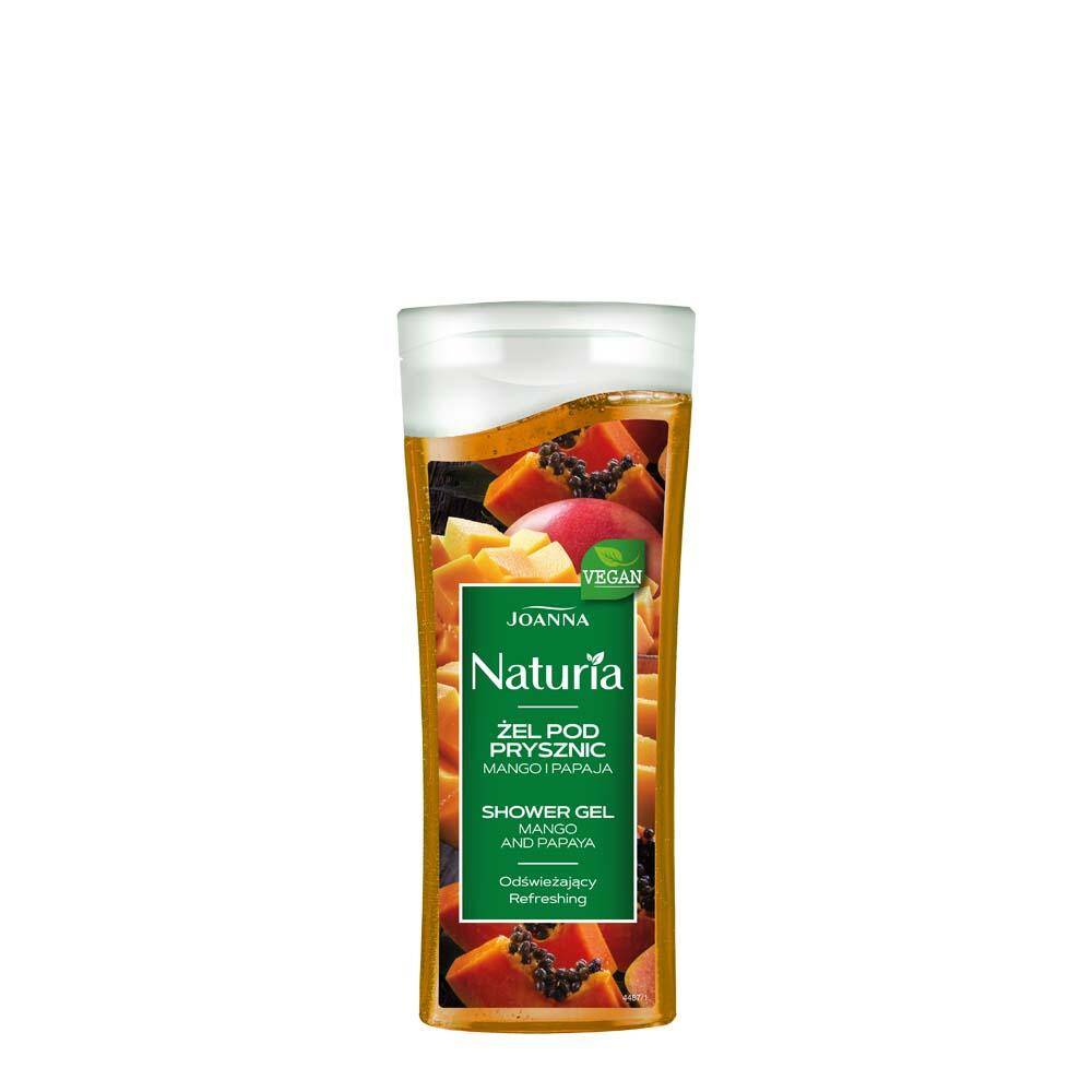 NATURIA Żel pod prysznic mango i papaja 100ml