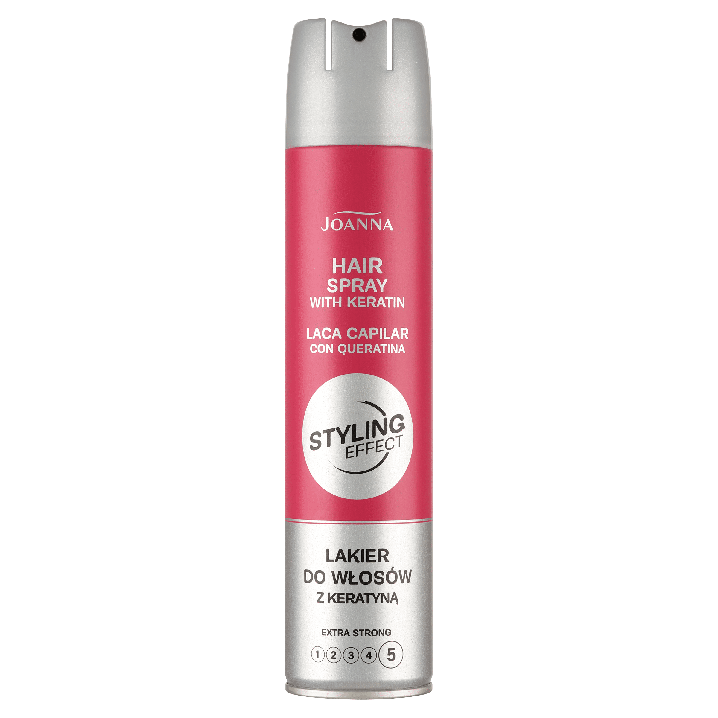 STYLING effect Lakier do włosów z keratyną ekstramocny 250 ml
