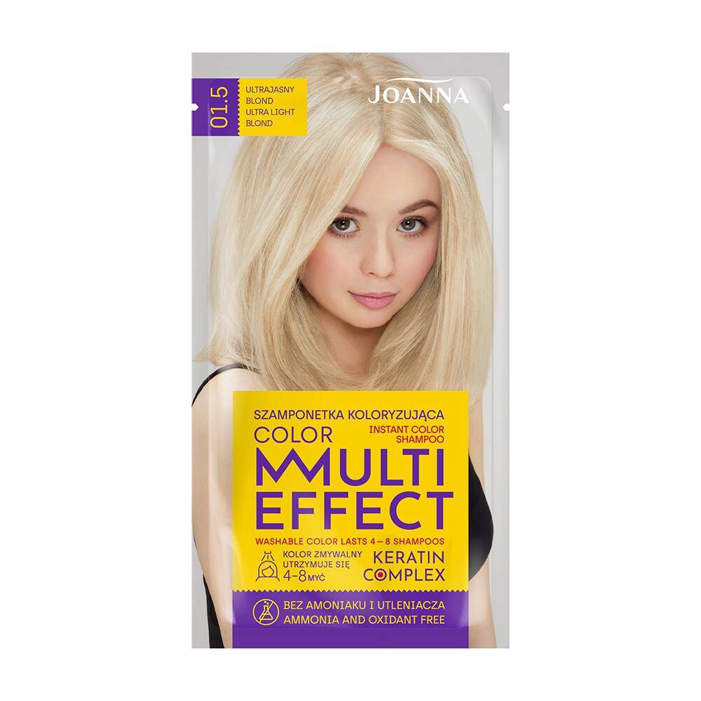 MULTI EFFECT color Szamponetka koloryzująca Ultrajasny blond  /01.5/ (Zdjęcie 1)