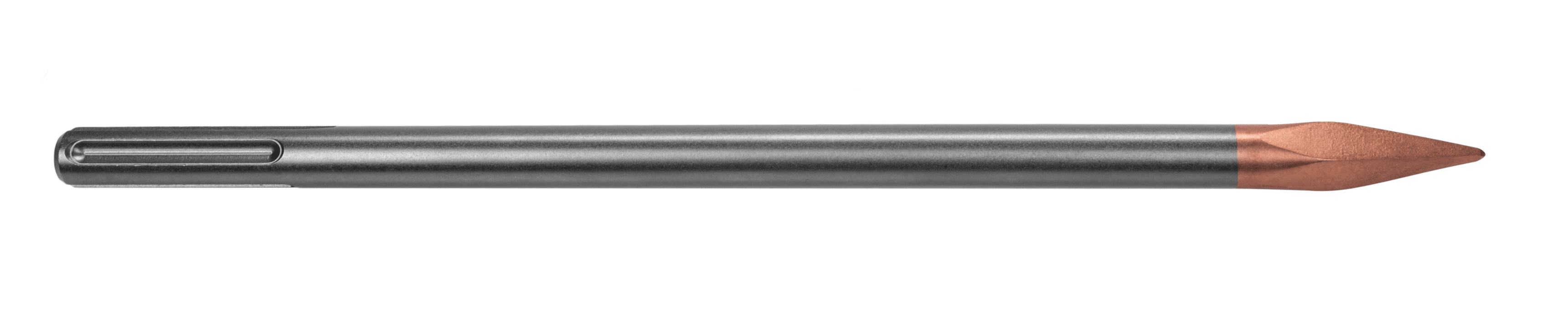 Gröne dłuto punktowe Szpicak Hex 18 x 600 mm, uchwyt SDS MAX, op. tuba