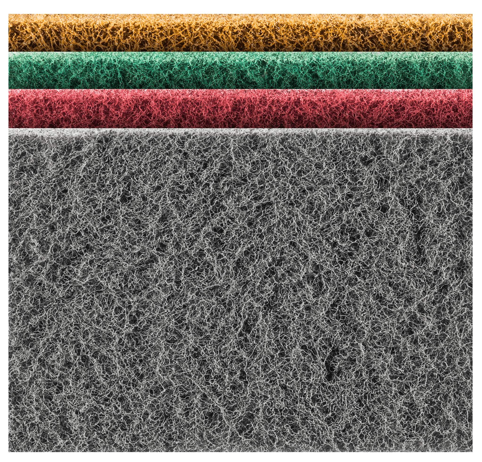 Küssner filc ścierny 150 x 105 mm, zestaw 4 szt.