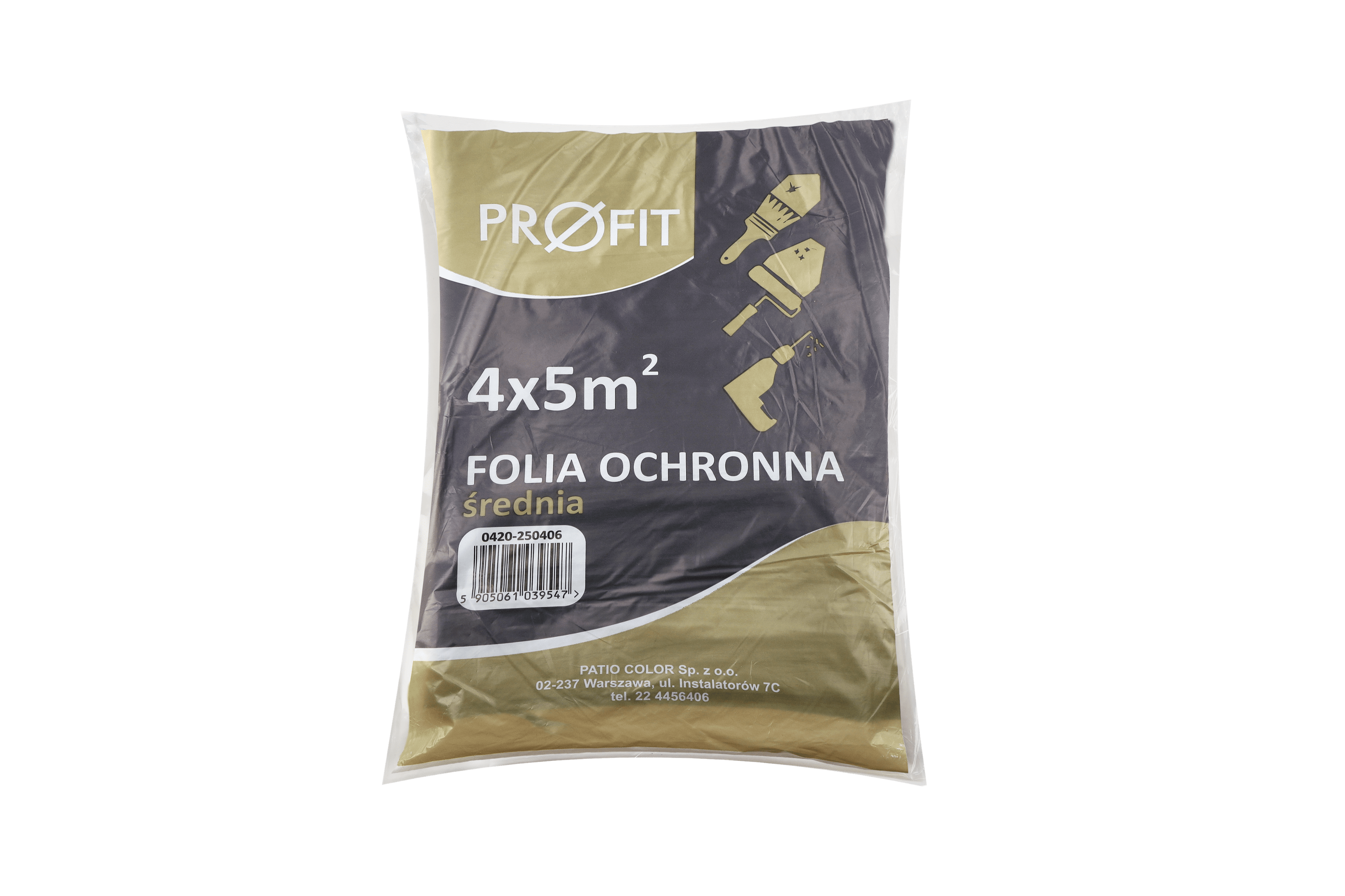 Profit folia ochronna LDPE regranulat, 4 x 5 m