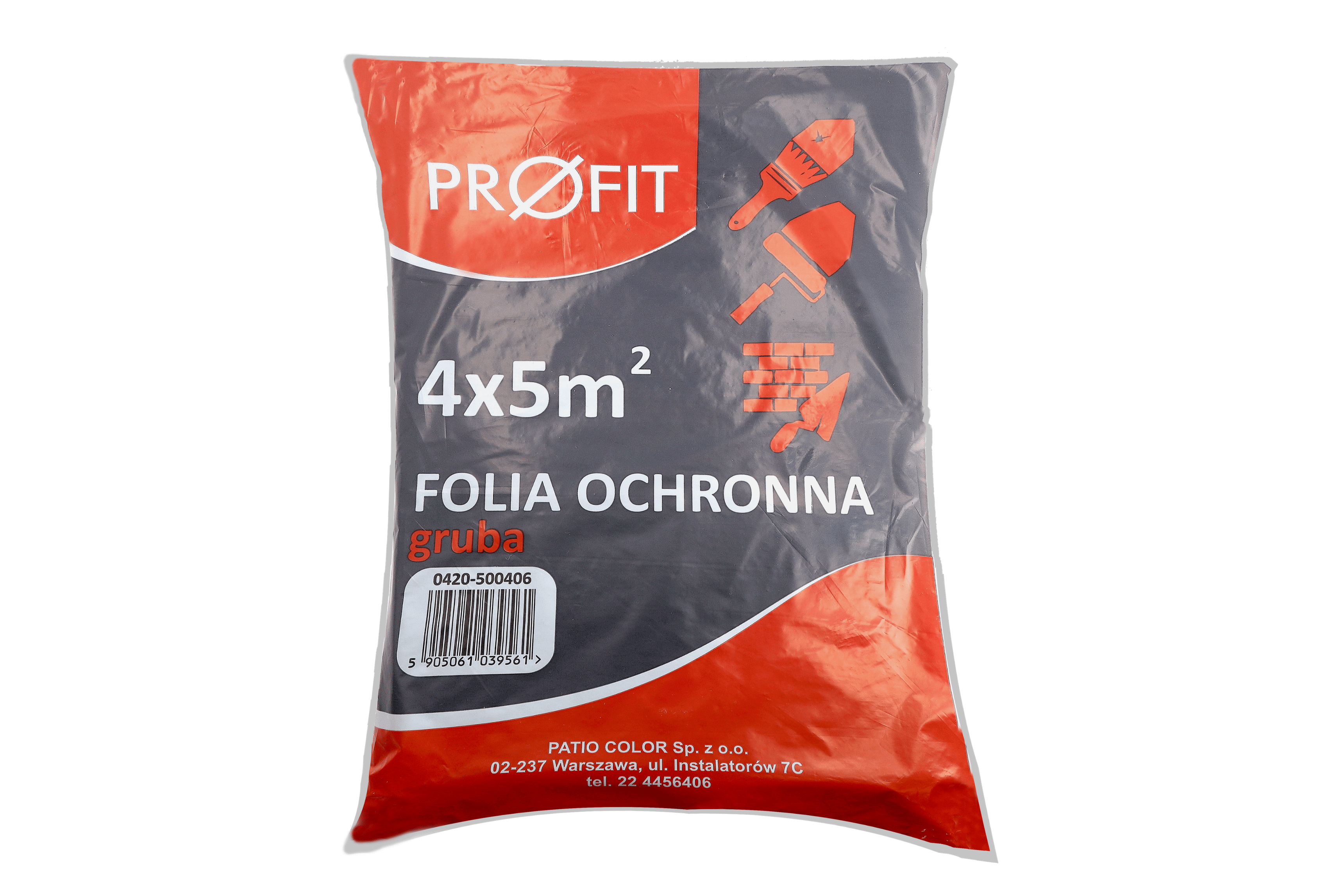 Profit folia ochronna LDPE regranulat, 4 x 5 m