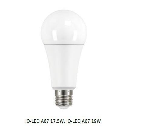 LAMPA LED SMD GLS A67 19W 220 ST. E27 230V 6500K 2600 lm