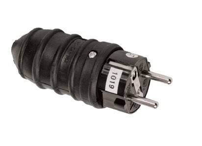 WTYCZKA PROSTA UNISCHUKO 16A IP44 GUMOWA