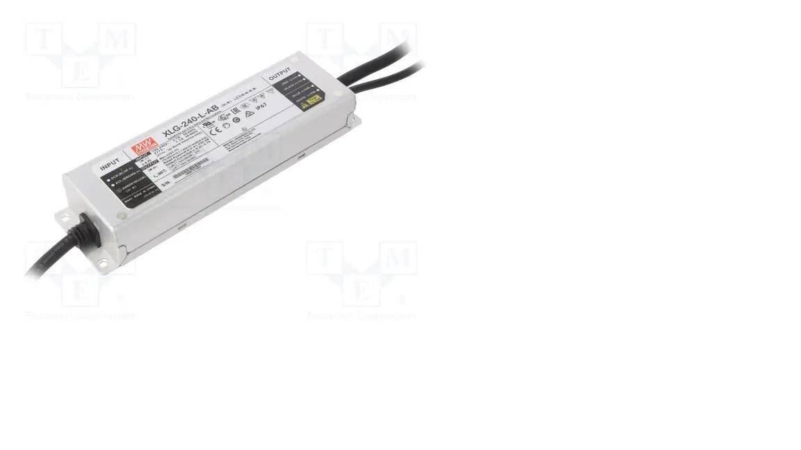 ZASILACZ IMPULSOWY LED 239,4W; 178÷342VDC; 350÷1050mA; IP67